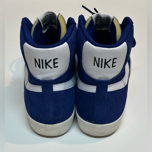 Nike Blazer Mid 77 Suede Deep Royal Blue Men’s Shoe Sneaker Size 13 - Picture 4 of 9